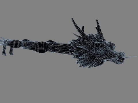 Cartoon dragon 3D Model