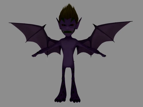 Cartoon monster 3D Model
