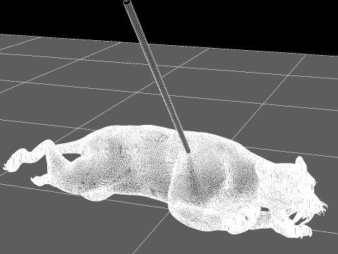 Saber-toothed tiger 3D Model