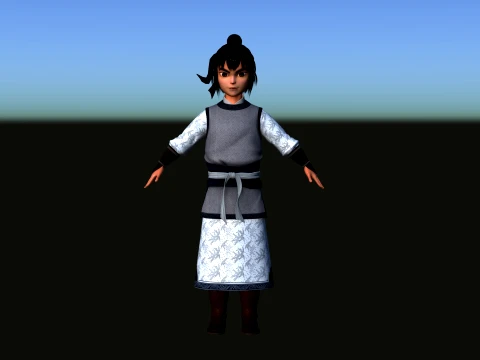 Cartoon General 3D Model