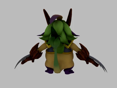 Cartoon monster 3D Model