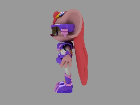Cartoon mouse 3D Model