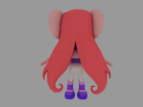 Cartoon mouse 3D Model