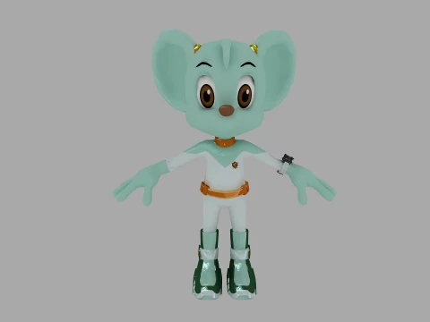 Cartoon mouse Modelo 3D