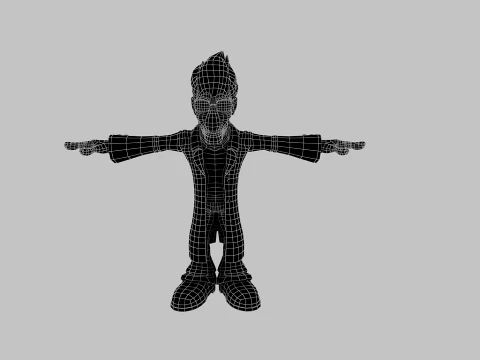 Dr Cartoon 3D Model