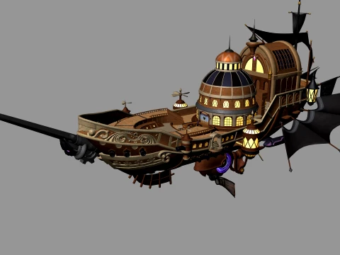 Spacecraft 3D Model