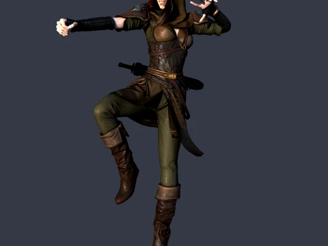 Assassin 3D Model