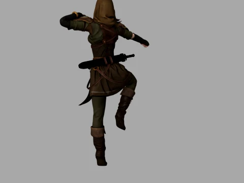 Assassin 3D Модель