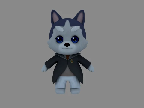 Cartoon dog Modello 3D
