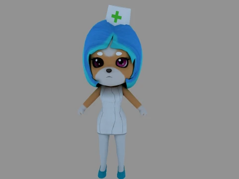 Cartoon dog Modello 3D