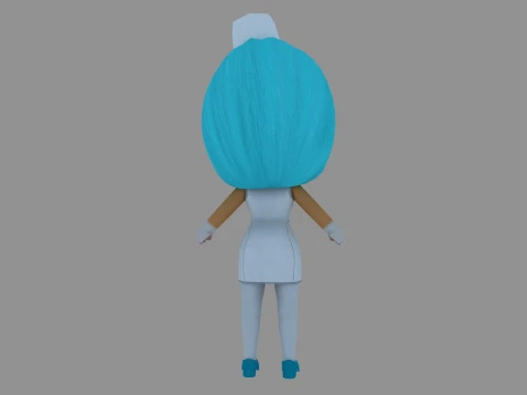Cartoon dog 3D Model