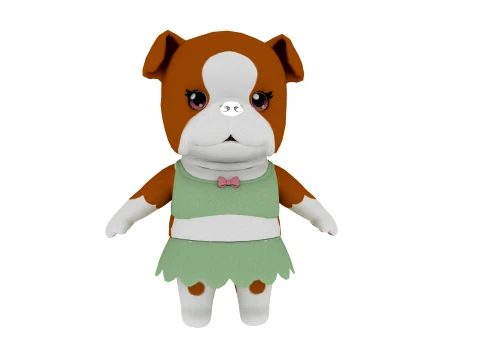 Cartoon dog Modello 3D