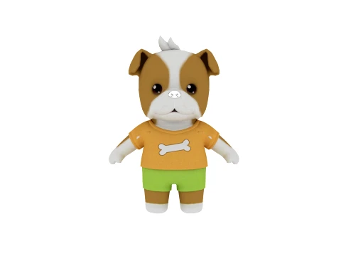 Cartoon dog 3D Model