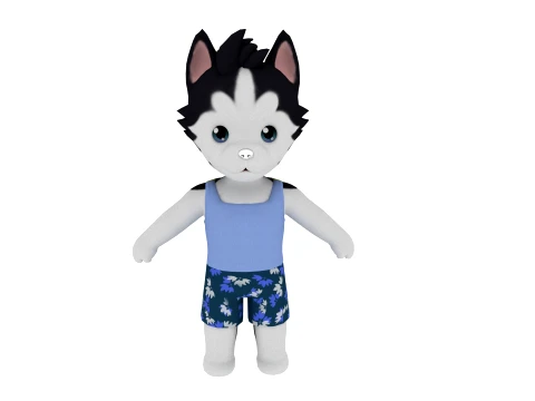 Cartoon dog Modello 3D