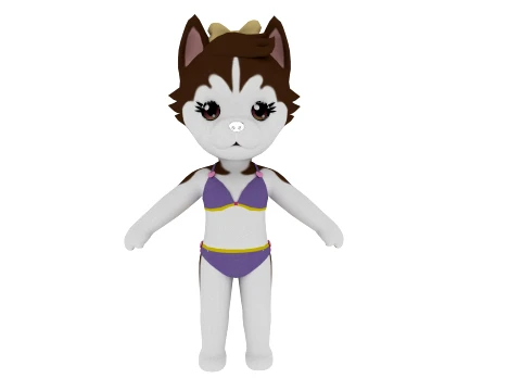 Cartoon dog Modello 3D