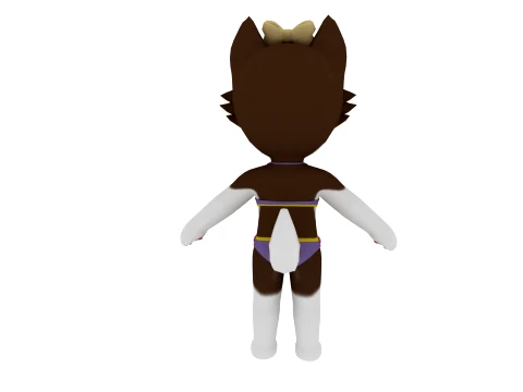 Cartoon dog 3D Model