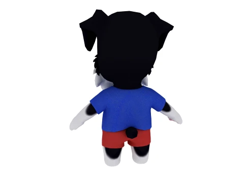 Cartoon dog 3D Model