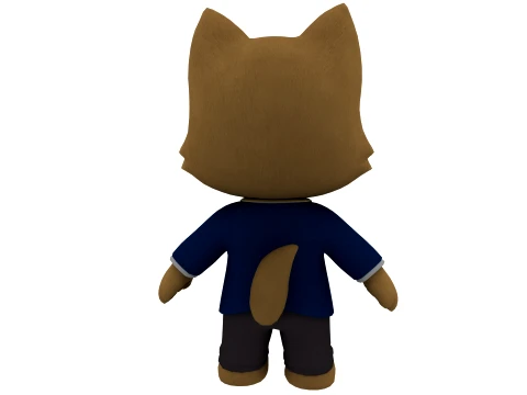 Cartoon dog 3D Model