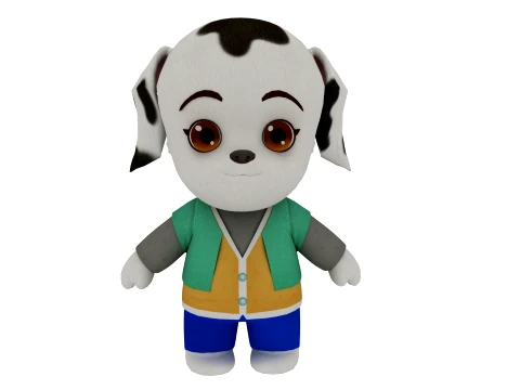 Cartoon dog Modello 3D