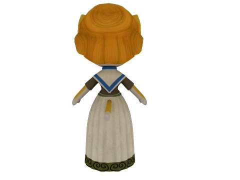 Cartoon cat 3D Model