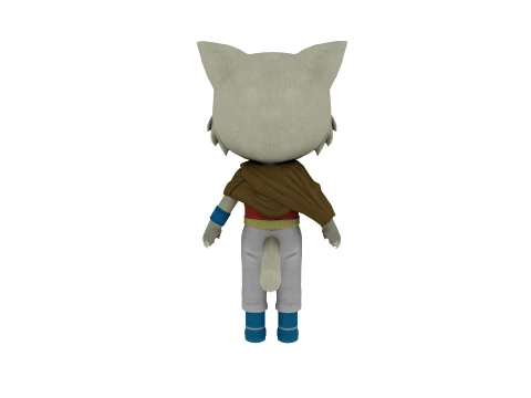 Cartoon cat 3D Model