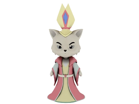 Cartoon cat 3D Model