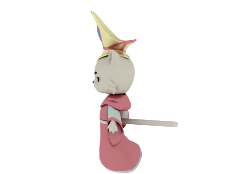 Cartoon cat 3D Model