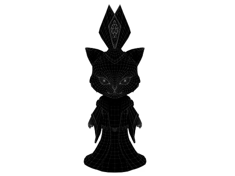 Cartoon cat 3D Model