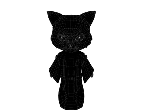 Cartoon cat 3D Model