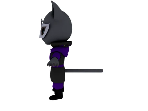 Cartoon cat 3D Model