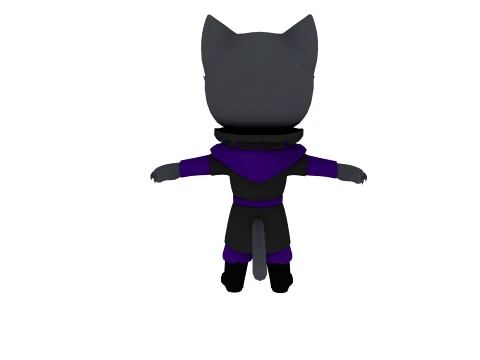 Cartoon cat 3D Model