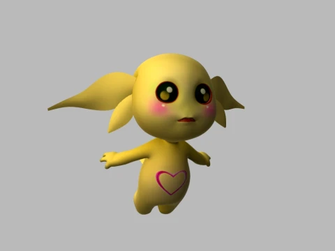 Cartoon elf Modello 3D