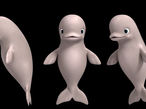 Whale 3D Model