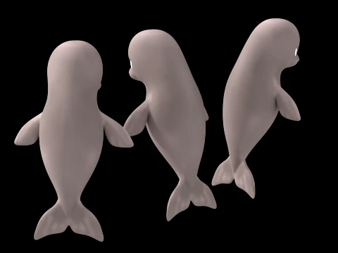 Whale 3D Model