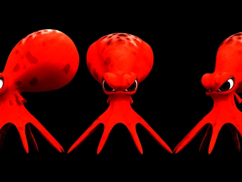 Octopus Modello 3D