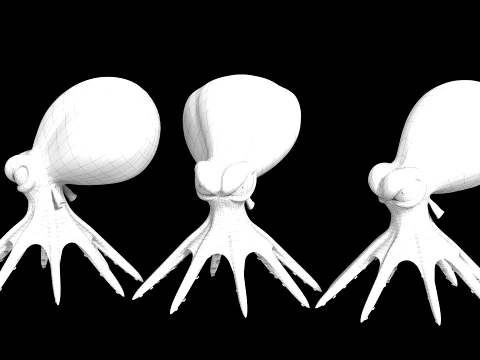 Octopus 3D Model