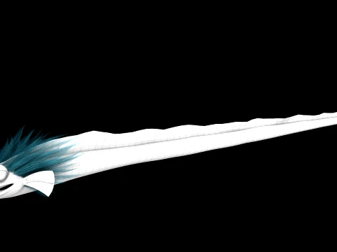 Sea eel 3D Model