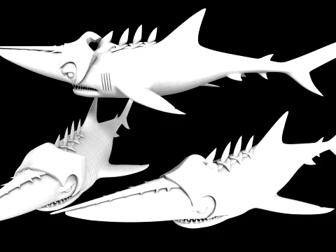 Shark 3D Model