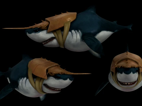 Shark Modello 3D