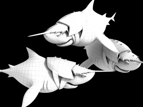 Shark 3D Model