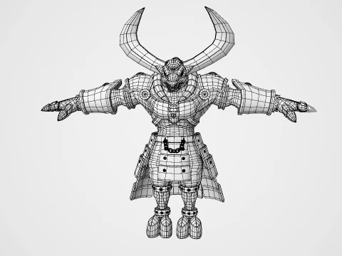 Mechanical Bull 3D Model