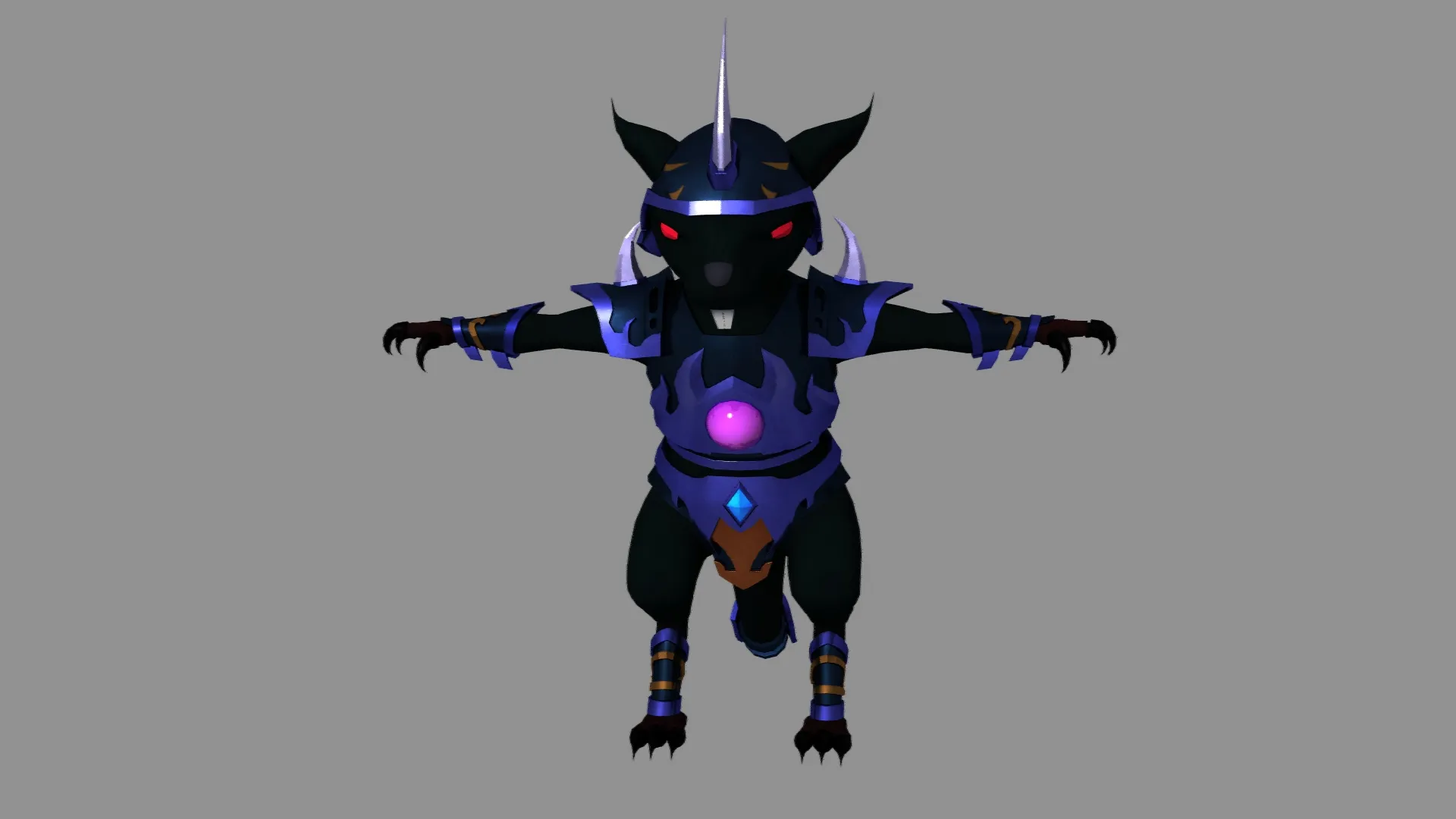 Mechanical mouse 3D Model .c4d .max .obj .3ds .fbx .stl .blend
