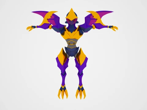 Cartoon monster Modelo 3D