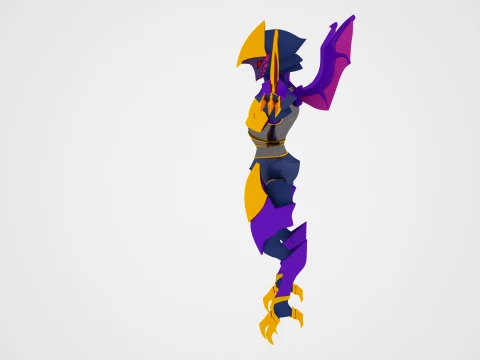 Cartoon monster 3D Model