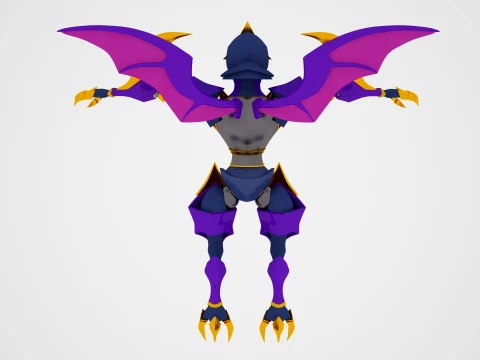 Cartoon monster 3D Model
