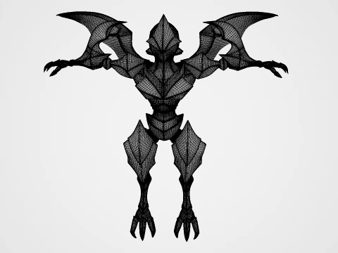 Cartoon monster 3D Model