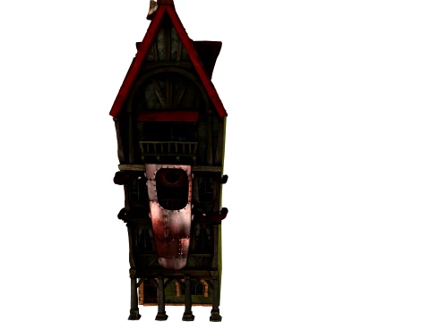 Cartoon house Modello 3D