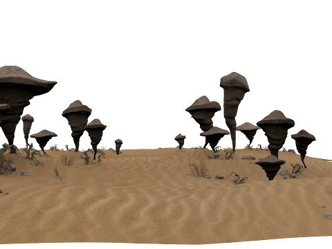 Desert 3Dモデル