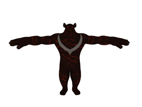 Cartoon bear 3Dモデル