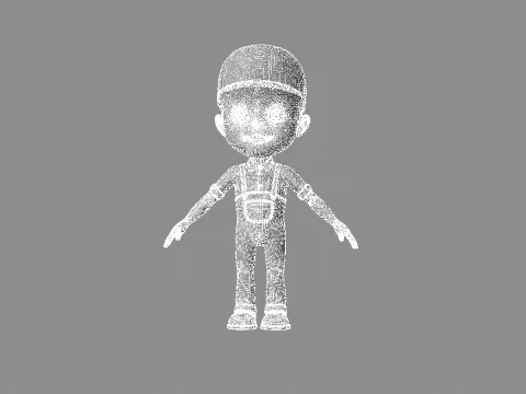 Little boy 3D Model